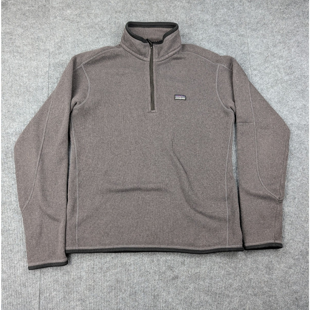 Patagonia Better Sweater Womens Medium 1/4 Zip Outdoor Vintage Smokey Violet
